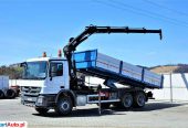 Mercedes-Benz Actros 2636 Wywrotka 6,50m+HDS/PILOT*6×4!