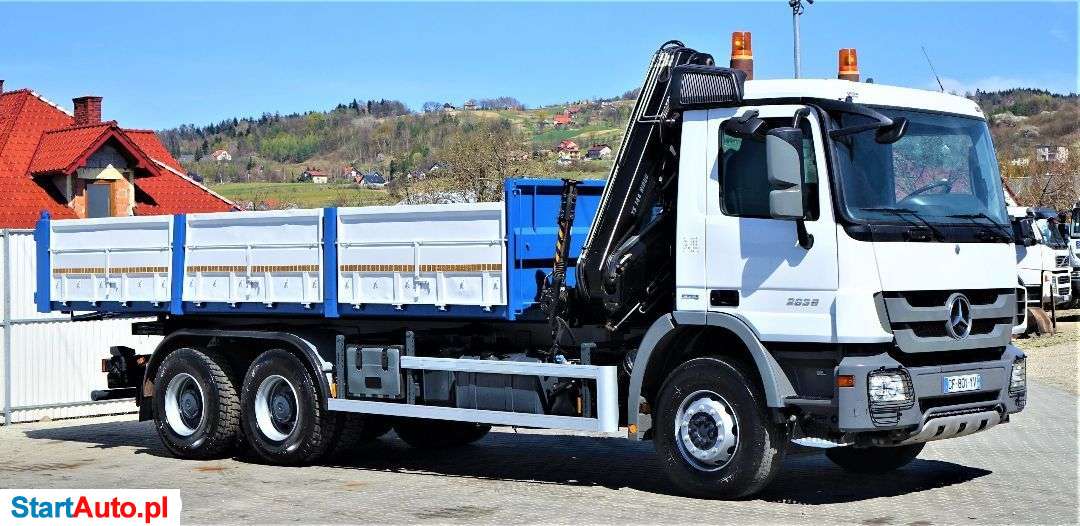 Mercedes-Benz Actros 2636 Wywrotka 6,50m+HDS/PILOT*6×4!