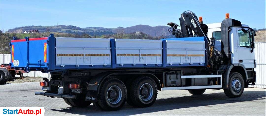 Mercedes-Benz Actros 2636 Wywrotka 6,50m+HDS/PILOT*6×4!