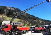 Mercedes-Benz 4140 8X6 Żuraw HIAB 700 8×8 HDS Z Koszem Roboczym