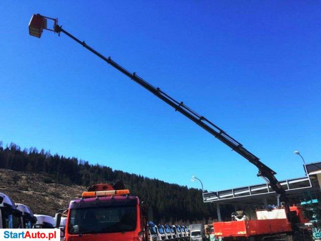 Mercedes-Benz 4140 8X6 Żuraw HIAB 700 8×8 HDS Z Koszem Roboczym