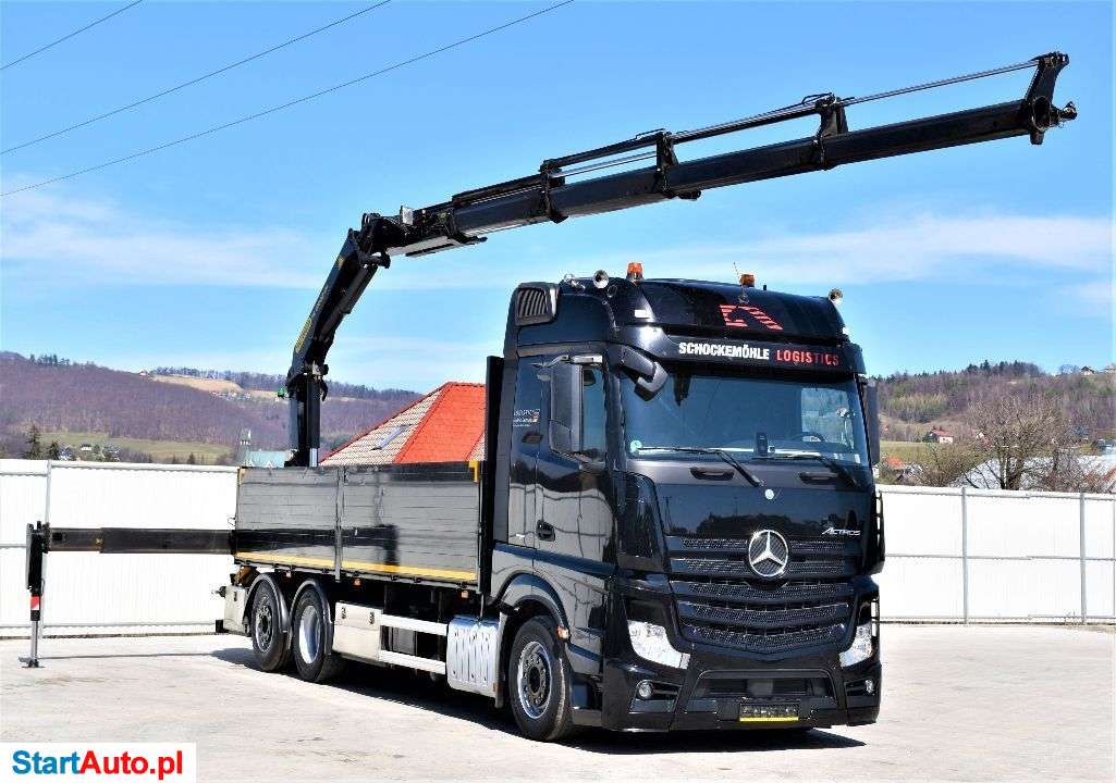 Mercedes-Benz Actros 2542 SKRZYNIA 6,50m * PK 18002-EH + PILOT !