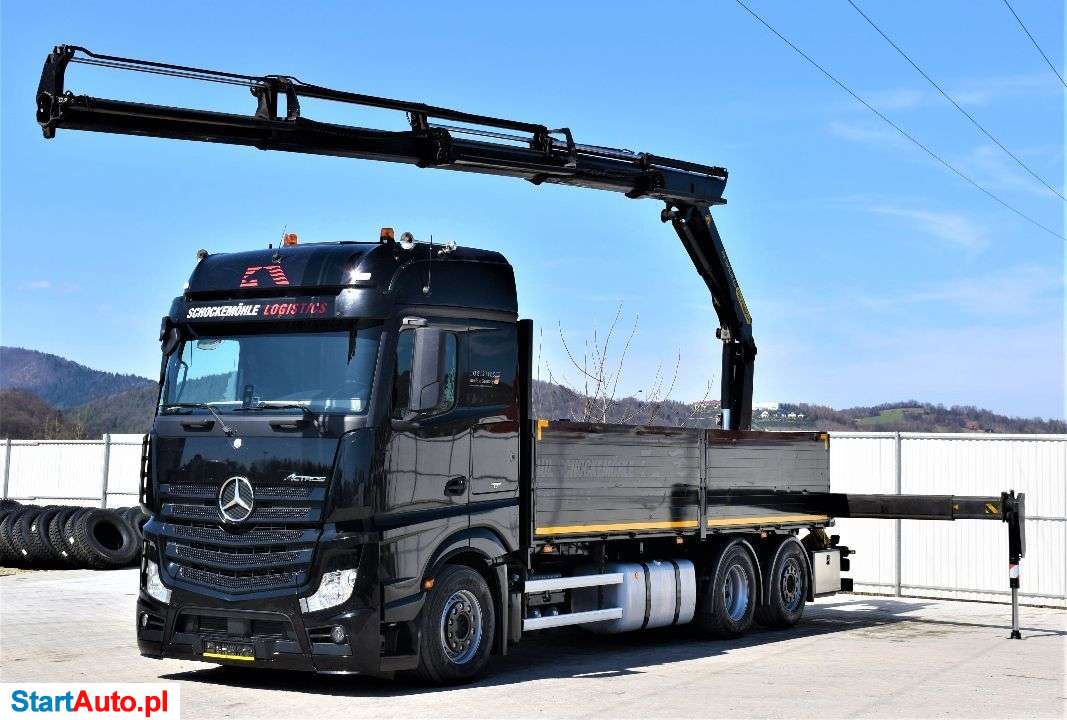 Mercedes-Benz Actros 2542 SKRZYNIA 6,50m * PK 18002-EH + PILOT !