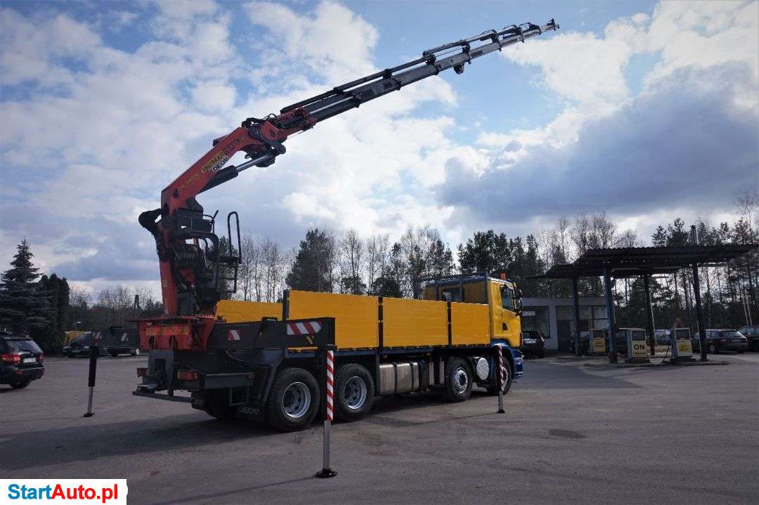 Scania R500 V8 8×4 PALFINGER PK 44002 G EURO 4 Żuraw HDS