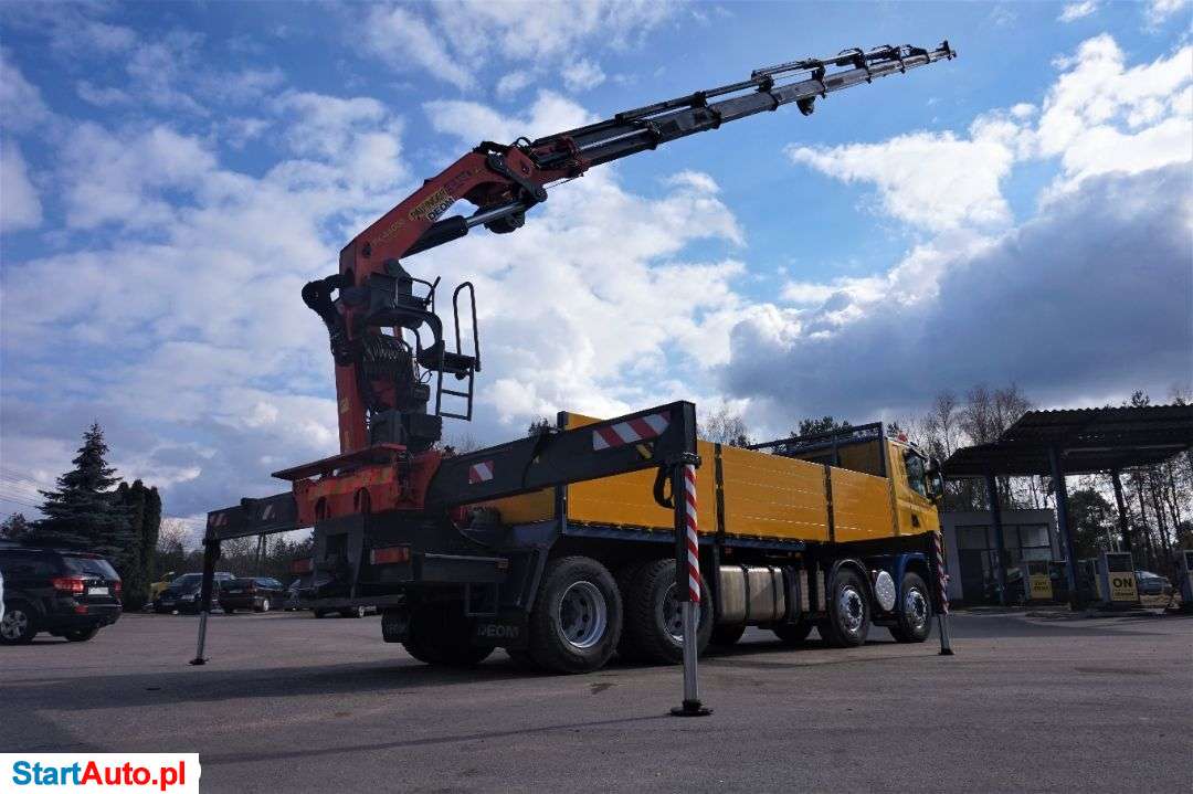 Scania R500 V8 8×4 PALFINGER PK 44002 G EURO 4 Żuraw HDS