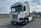 Scania R450 / HIGHLINE / BEZ EGR / AUTOMAT / LODÓWKA / KLIMA POSTOJOWA / Z FRANCJI