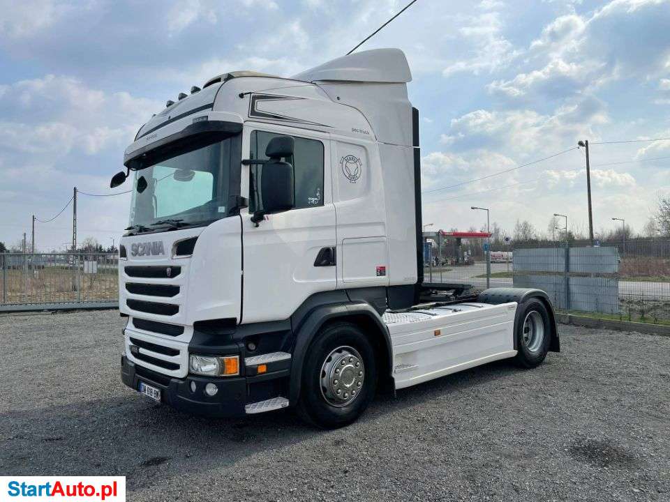 Scania R450 / HIGHLINE / BEZ EGR / AUTOMAT / LODÓWKA / KLIMA POSTOJOWA / Z FRANCJI
