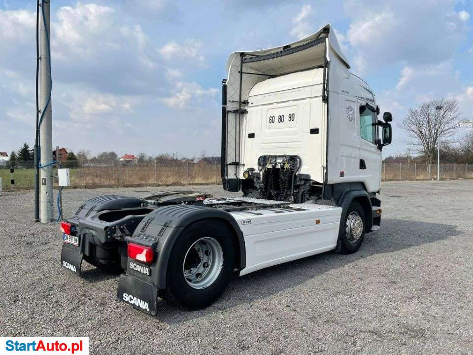 Scania R450 / HIGHLINE / BEZ EGR / AUTOMAT / LODÓWKA / KLIMA POSTOJOWA / Z FRANCJI