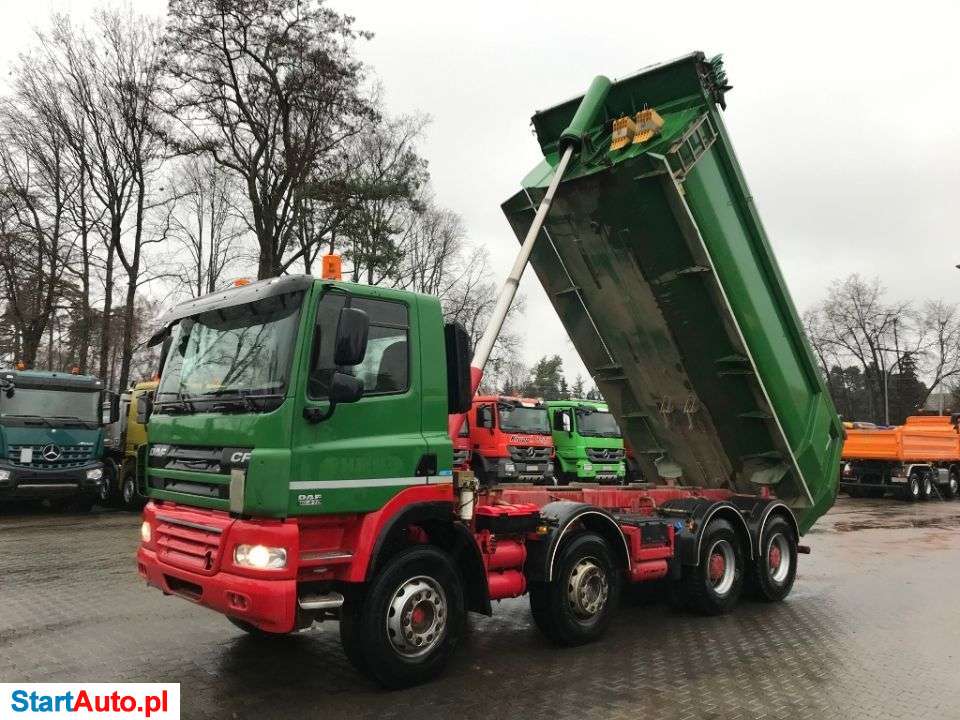 DAF CF 410 8×4 EURO 5 WYWROTKA MULDA WANNA TYŁOZSYP,