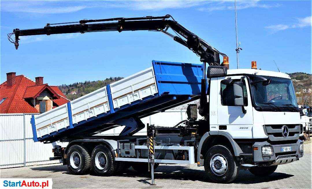 Mercedes-Benz Actros 2636 Wywrotka 6,50m+HDS/PILOT*6×4!