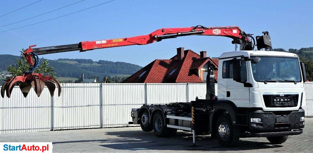 MAN TGS 26.440 Hakowiec 5,40m+HDS * 6×2 STAN BDB!