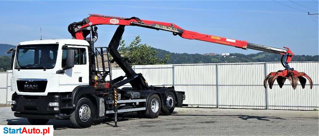 MAN TGS 26.440 Hakowiec 5,40m+HDS * 6×2 STAN BDB!