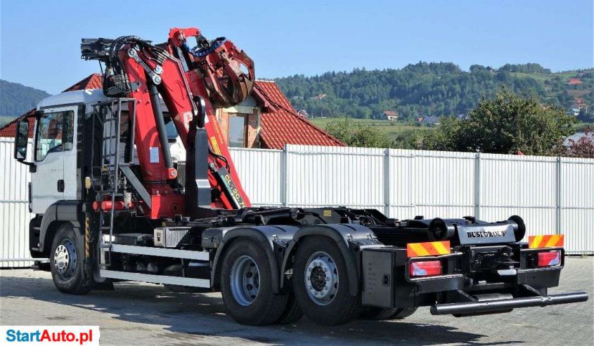 MAN TGS 26.440 Hakowiec 5,40m+HDS * 6×2 STAN BDB!