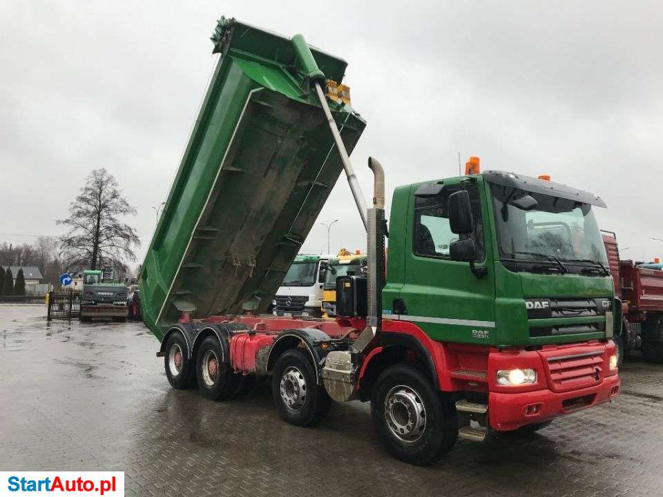 DAF CF 410 8×4 EURO 5 WYWROTKA MULDA WANNA TYŁOZSYP,