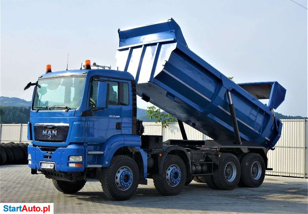 MAN TGS 35.480 Wywrotka *8×4* Stan BDB!!