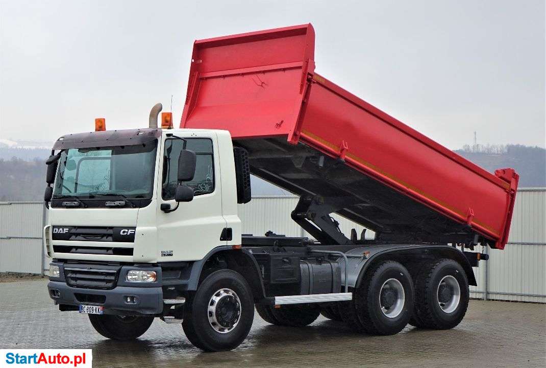 DAF CF 75.360*Wywrotka+Bordmatic 5,20m 6×4*StanBDB