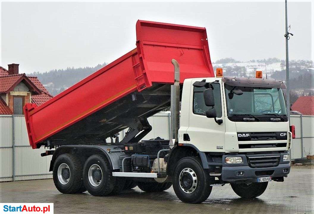 DAF CF 75.360*Wywrotka+Bordmatic 5,20m 6×4*StanBDB
