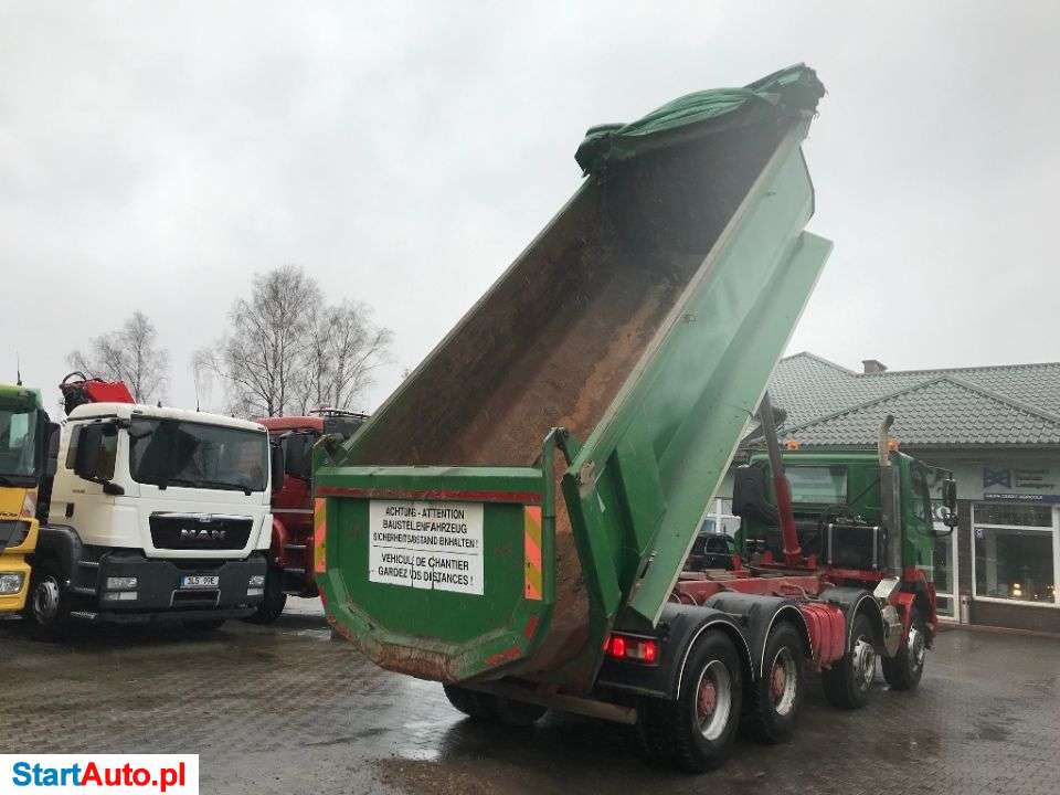 DAF CF 410 8×4 EURO 5 WYWROTKA MULDA WANNA TYŁOZSYP,