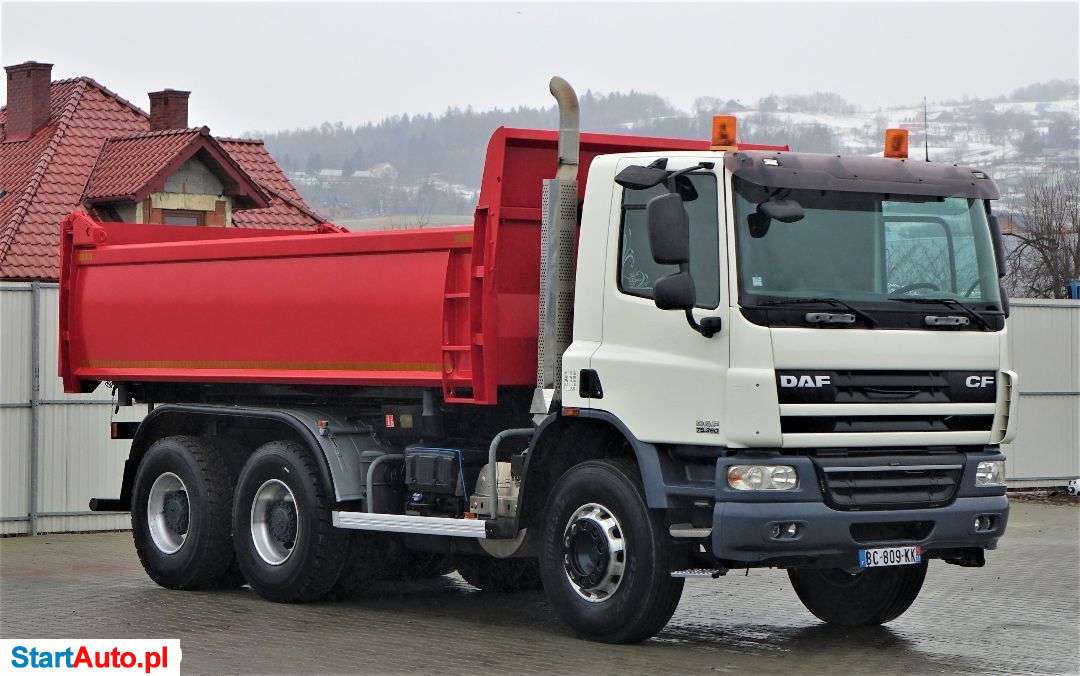 DAF CF 75.360*Wywrotka+Bordmatic 5,20m 6×4*StanBDB