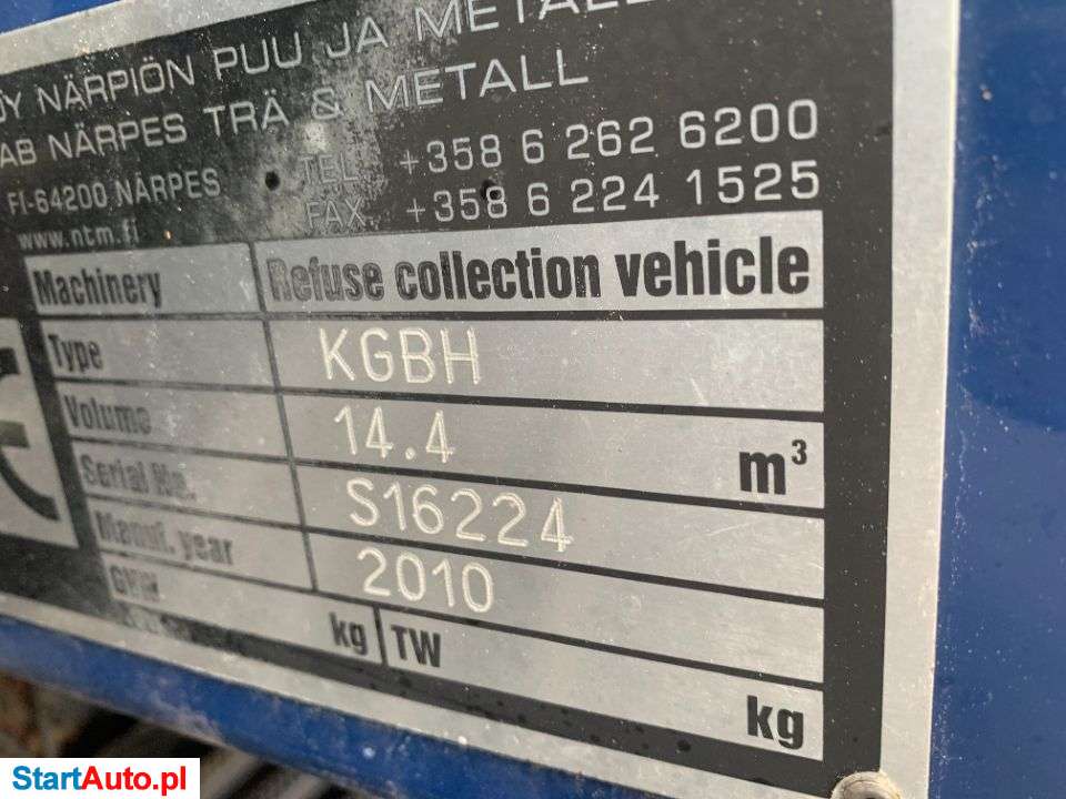 Scania P 280 4×2 NTM 14,4m3 Super Stan