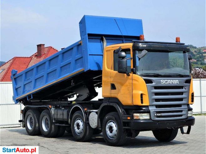 Scania R420 Wywrotka 5,90m + Bordmatic *8×4*