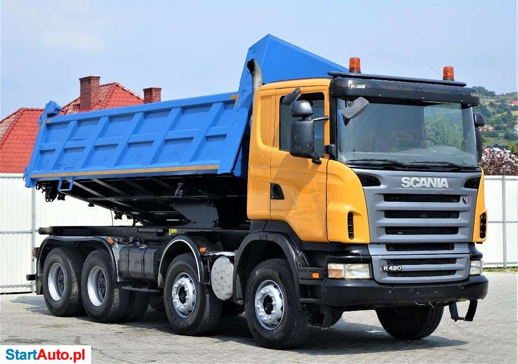 Scania R420 Wywrotka 5,90m + Bordmatic *8×4*