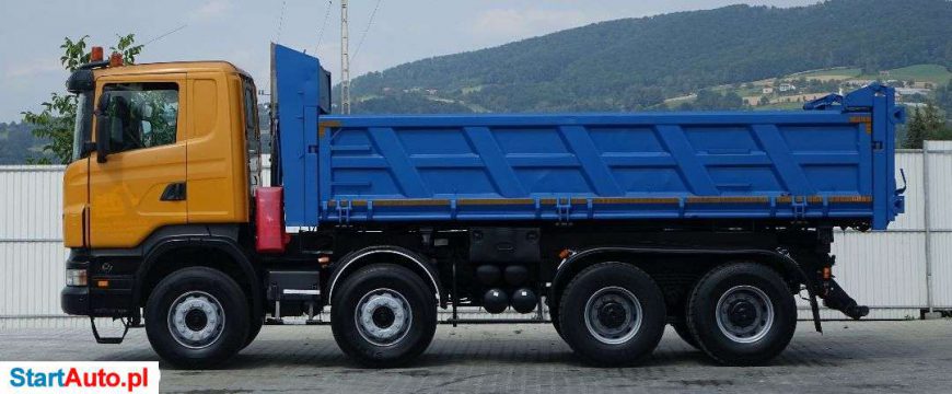 Scania R420 Wywrotka 5,90m + Bordmatic *8×4*