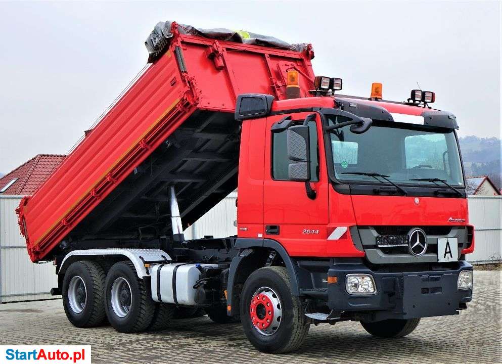 Mercedes-Benz Actros 2644 Wywrotka 5,20m+BORDMATIC*6×4!
