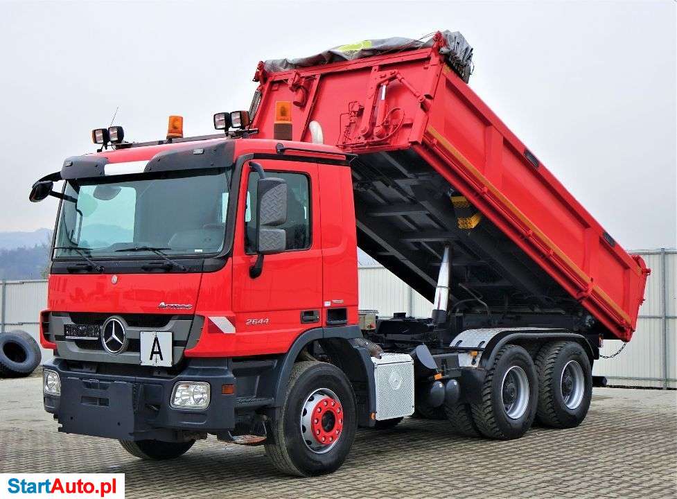 Mercedes-Benz Actros 2644 Wywrotka 5,20m+BORDMATIC*6×4!