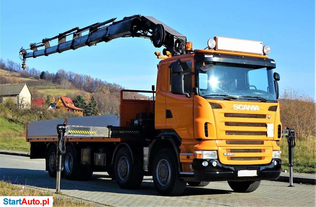 Scania R480 Skrzynia 7,25m+HDS/PILOT*8×2*Stan BDB!