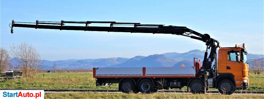 Scania R480 Skrzynia 7,25m+HDS/PILOT*8×2*Stan BDB!