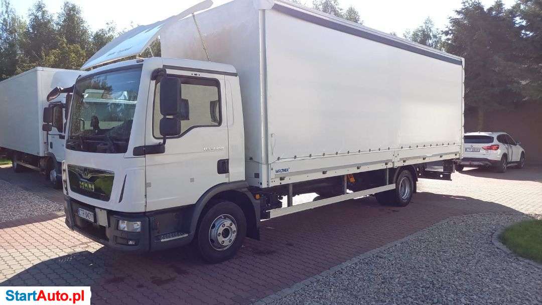 MAN 12.250 TGL Firana 17 Palet , Winda 1500kg