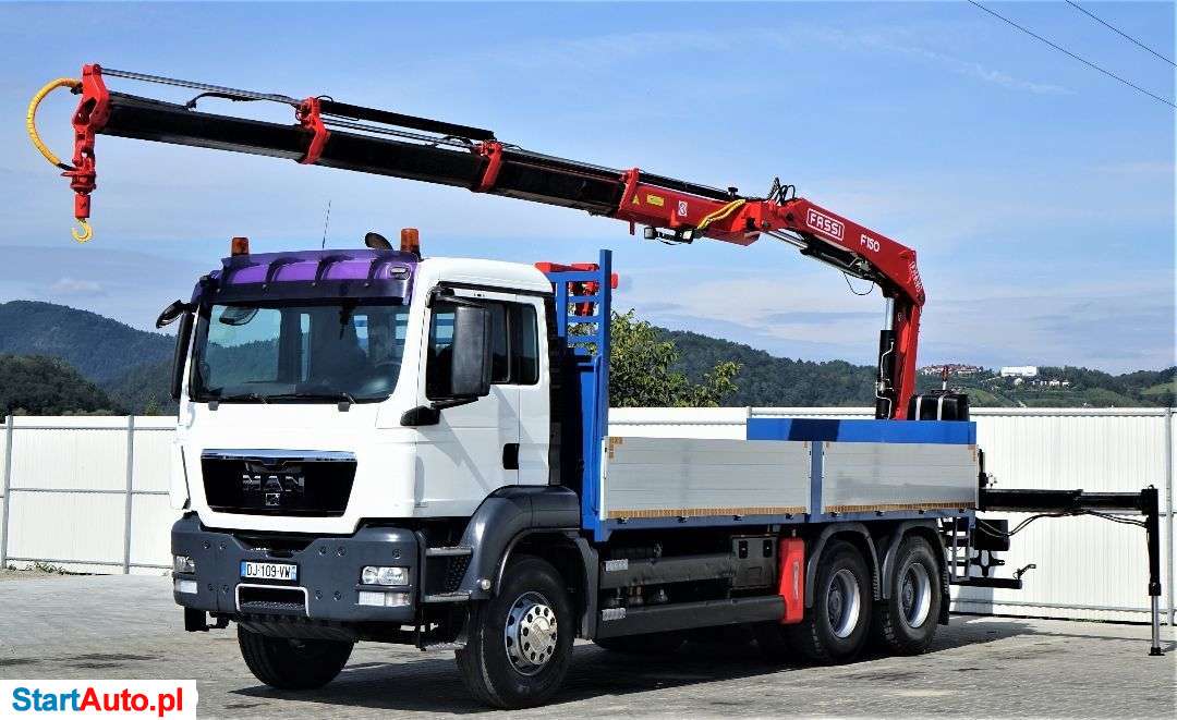 MAN TGS 33.440 Skrzynia 6,30 M + HDS+ PILOT *6×4!