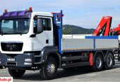 MAN TGS 33.440 Skrzynia 6,30 M + HDS+ PILOT *6×4!