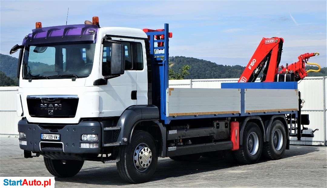 MAN TGS 33.440 Skrzynia 6,30 M + HDS+ PILOT *6×4!