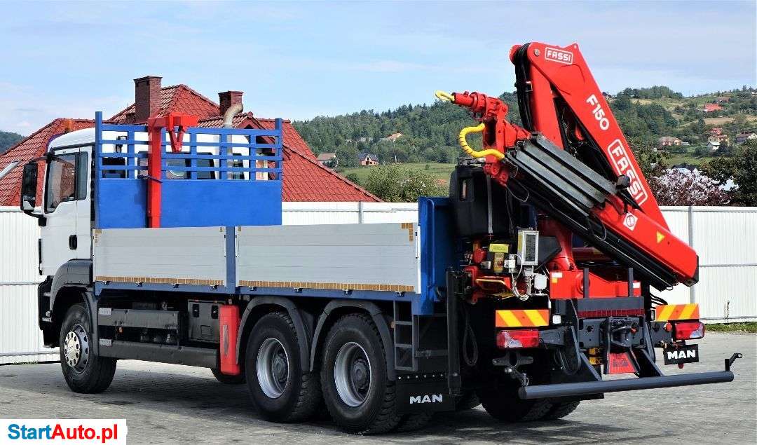 MAN TGS 33.440 Skrzynia 6,30 M + HDS+ PILOT *6×4!