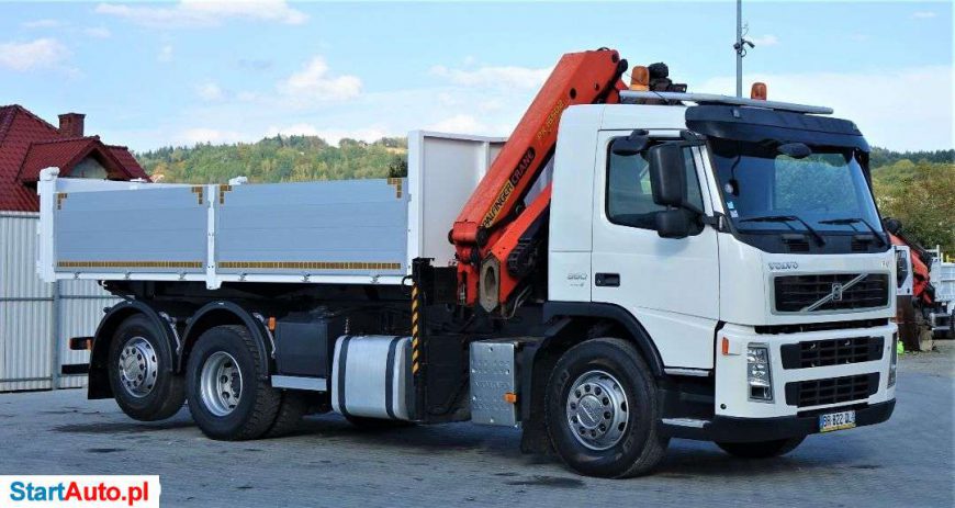Volvo FM 380 WYWROTKA 5,20m + HDS/PILOT *6×2*