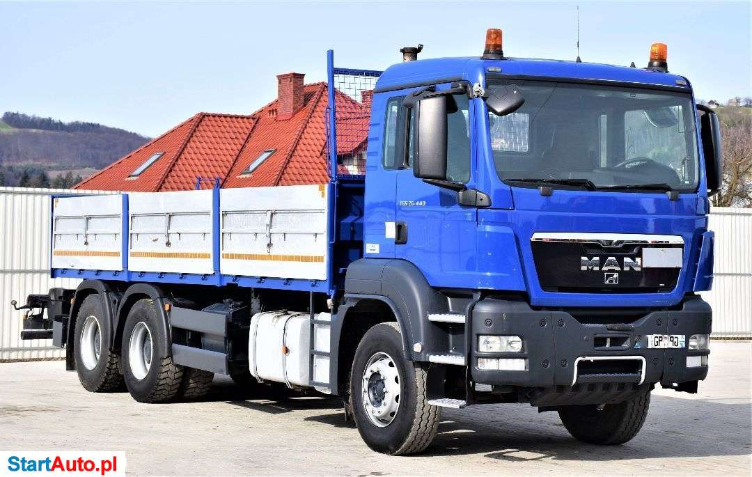 MAN TGS 26.440 Skrzynia 6,50 M / 6×4 ! STAN BDB!
