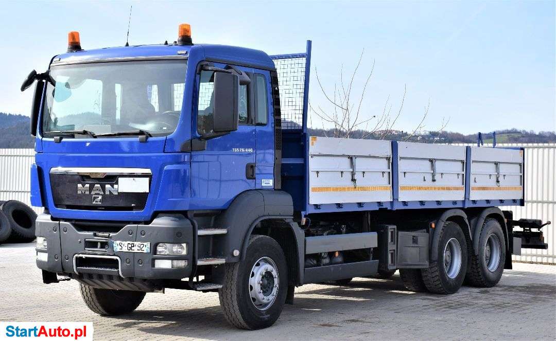 MAN TGS 26.440 Skrzynia 6,50 M / 6×4 ! STAN BDB!