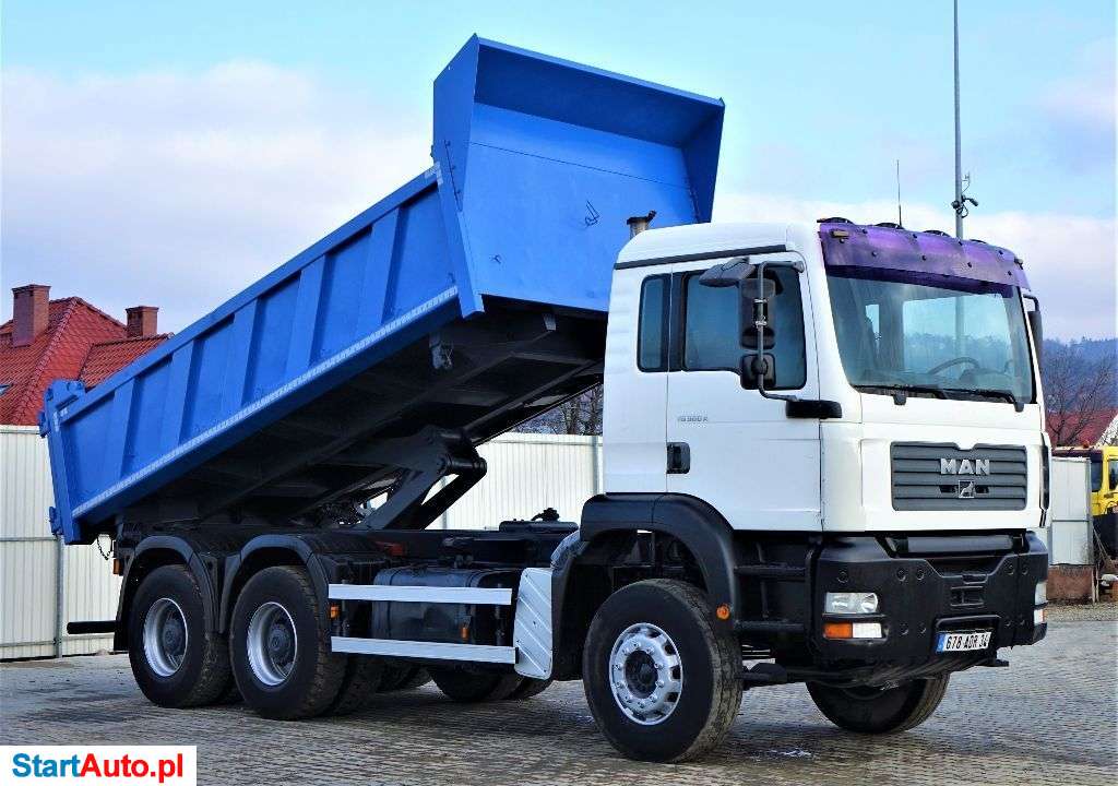 MAN TG 360 A Wywrotka 5,20m+BORDMATIC*6×4 !!!