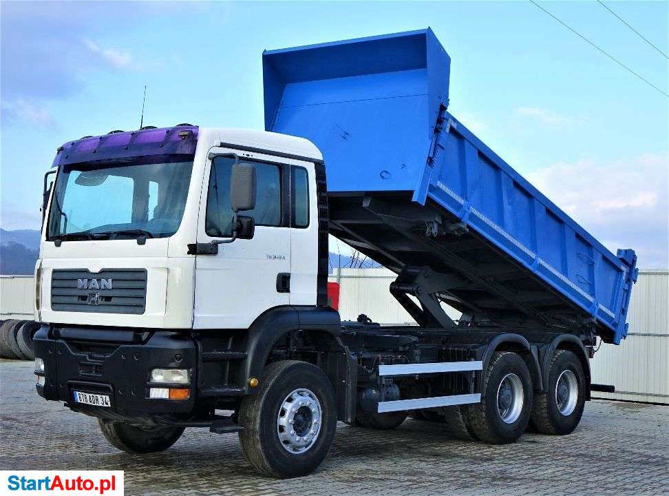 MAN TG 360 A Wywrotka 5,20m+BORDMATIC*6×4 !!!