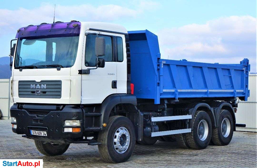 MAN TG 360 A Wywrotka 5,20m+BORDMATIC*6×4 !!!