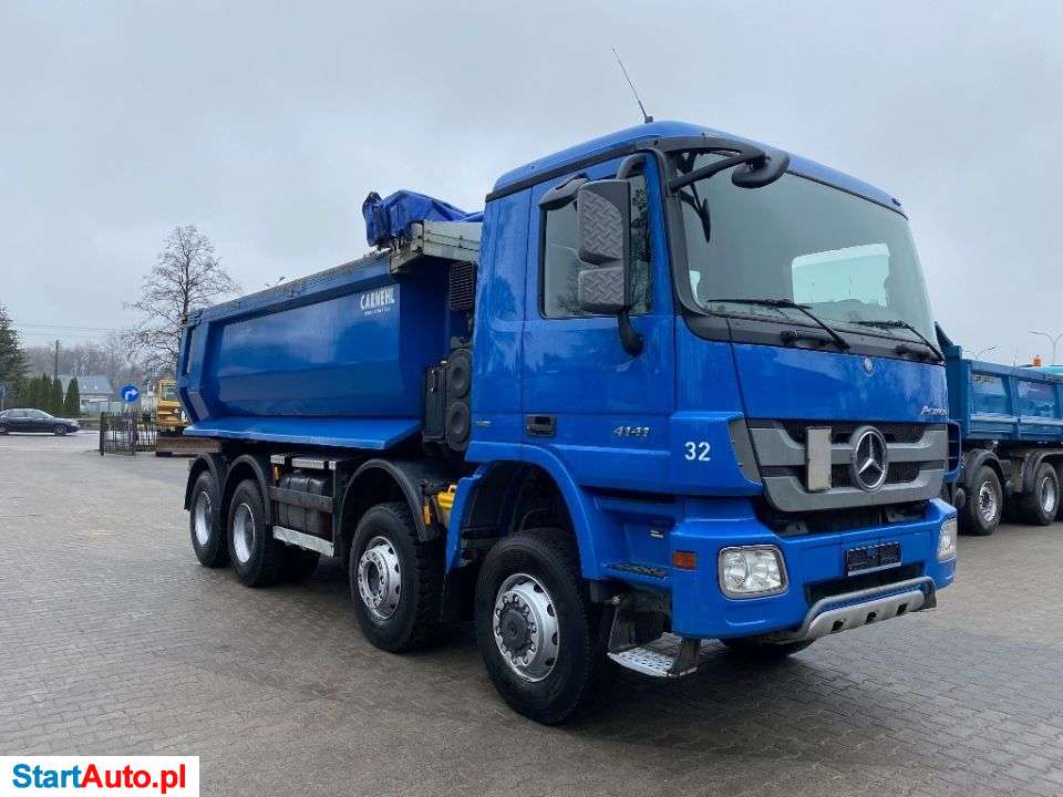 Mercedes-Benz ACTROS 41461 8X6 EURO 5 WYWROTKA CARNEHL MULDA WANNA TYŁOZSYP,