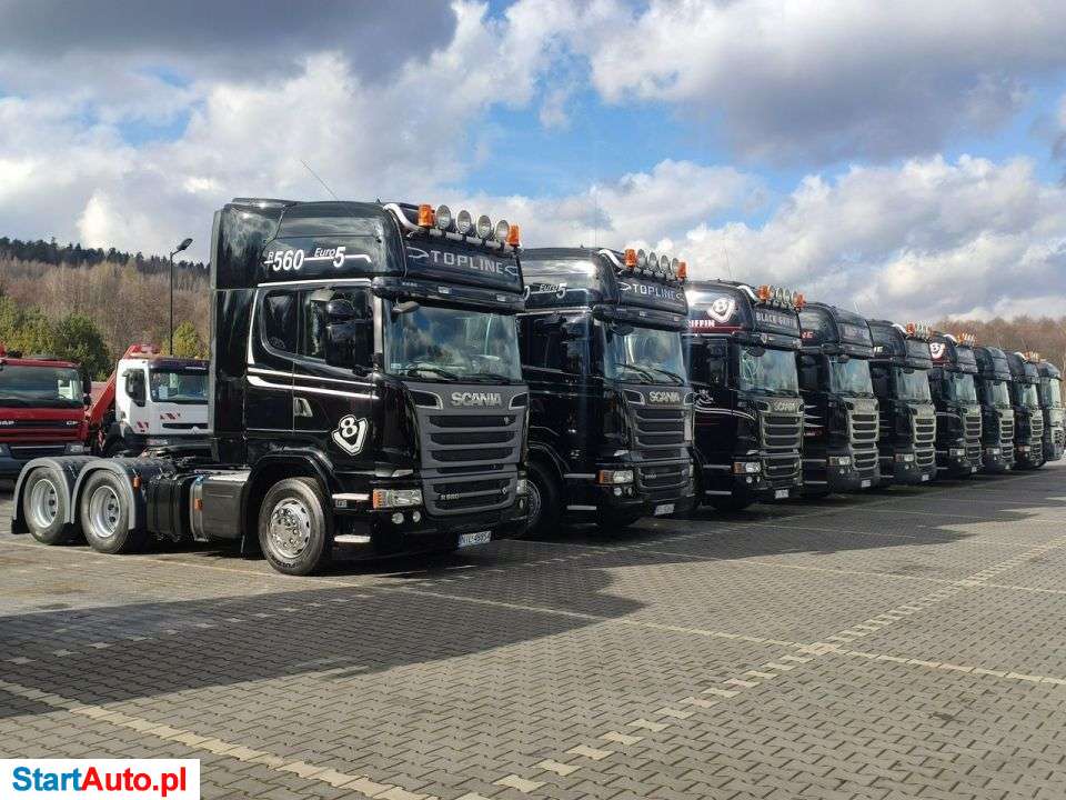 Scania R 560 V8 Topline E5 6×2 Dop. Masa 66.T Po Kontrakcie Serwisowym