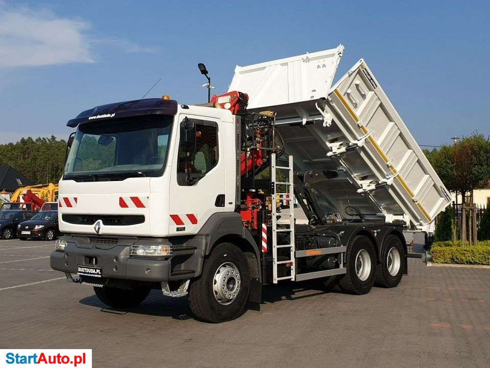 Renault Kerax 26.370 6×4 HDS Fassi F130 WYWROTKA HYDRO-BURTA