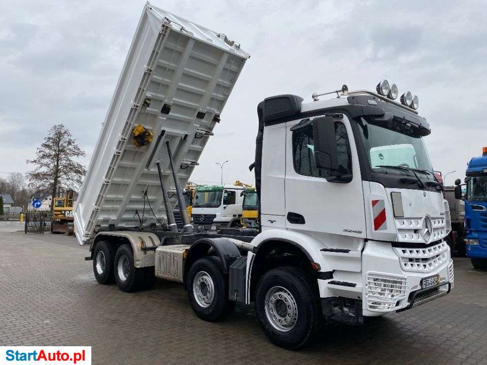 Mercedes-Benz AROCS 3248 MP4 8X4 EUR6 WYWROTKA-6,20m Meiller BORDMATIK,
