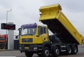 MAN TGA 35.400 / 8 X 4 / WYWROTKA / TYLNOZSYP / MANUAL /