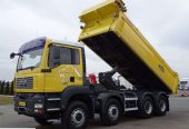 MAN TGA 35.400 / 8 X 4 / WYWROTKA / TYLNOZSYP / MANUAL /