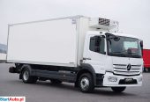 Mercedes-Benz / ATEGO / 1223 / EURO 6 / CHŁODNIA + WINDA / 15 PALET / MAŁY PRZEBIEG
