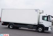 Mercedes-Benz / ATEGO / 1223 / EURO 6 / CHŁODNIA + WINDA / 15 PALET / MAŁY PRZEBIEG
